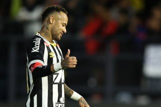 Neymar a bien prolongé à Santos KEYSTONE/EPA/Isaac Fontana